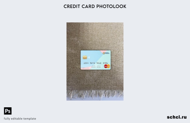цифровая загрузка Коста Рика Improsa банковский шаблон Mastercard Photolook пере